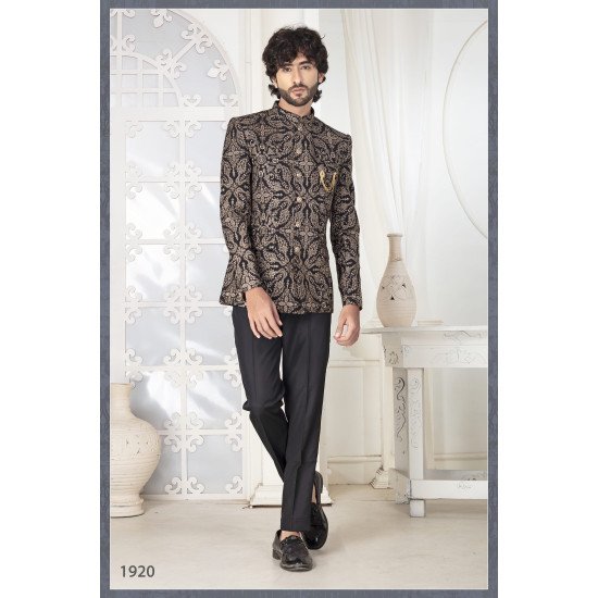 Desinger Embroidered Work Jodhpuri For Men