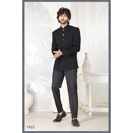 Designer Handwork Bandgala For Groom