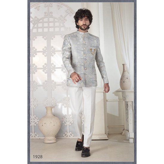 Self Print Jodhpuri For Men