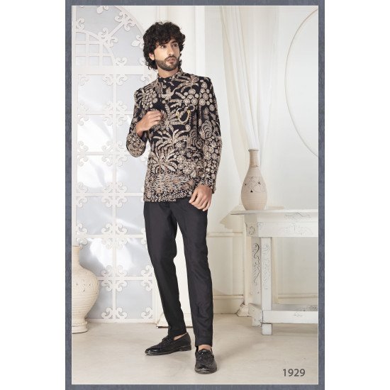 Designer Embroidered & Sequence Work Jodhpuri 
