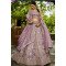 Designer Lavender Sequin Embroidered Bridal Lehenga Set 