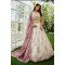 Ivory Embroidered Lehenga with Lavender Purple Dupatta