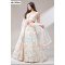 Elegant Cream Floral Embroidered Lehenga Choli with Net Dupatta Bridal Festive Wear