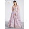 Luxurious Mauve Thread Embroidered Lehenga with Net Dupatta