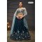 Elegant Teal Embroidered Lehenga Set - Designer Bridal Collection