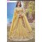 Designer Yellow Multicolor Embroidered Silk Lehenga Choli with Tassel Dupatta