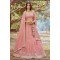 Dusty Pink Embroidered Silk Lehenga Choli with Tassel Dupatta – Elegant Ethnic Wear