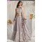 Pastel Mauve Sequin Embroidered Lehenga Choli with Floral Detailing
