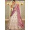 Blush Peach & Purple Embroidered Lehenga Set