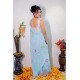 नीलवर्णः (nīlavarṇaḥ) saree