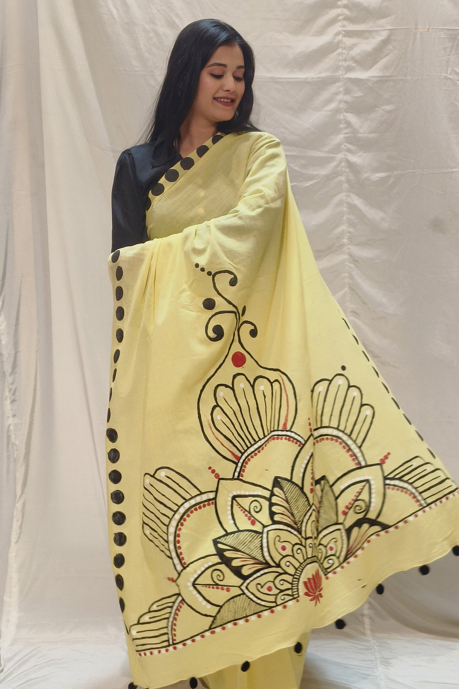 Mandala saree