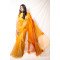 Designer Yellow Handprint Saree