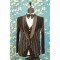 Designer Silver HandWork Men's Suit For Wedding