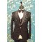 Designer Black Handwork Suit For Groom