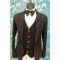 Designer Black Handwork Groom Suit For Wedding