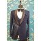 Designer Navy Blue Handwork Suit For Wedding