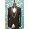 Designer Black Colored Handwork Suit For Men