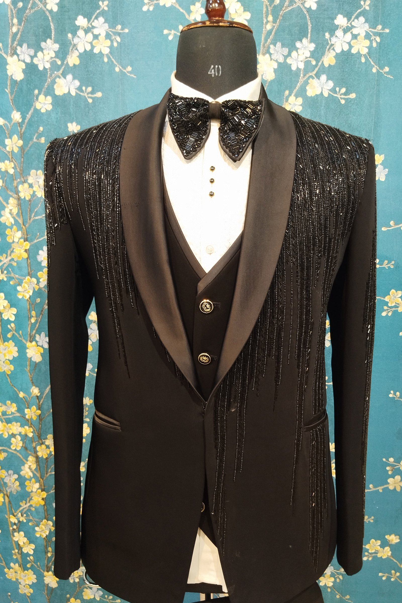 Designer Mens Handwork Suit For Wedding