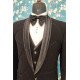 Designer Black Colored Handwork Suit For Men