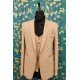 Designer Light Pink Handwork Suit For Groom
